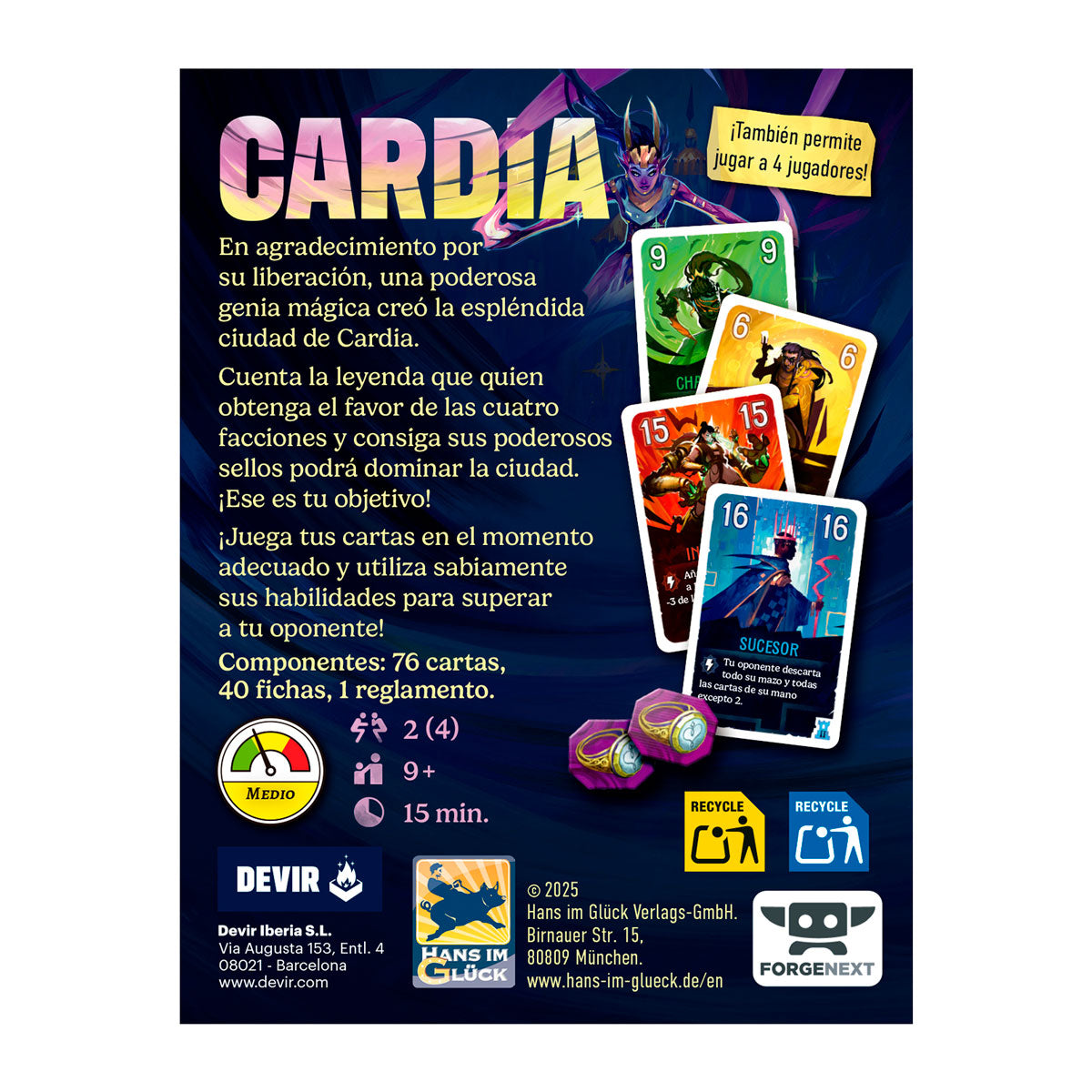 DUELO POR CARDIA