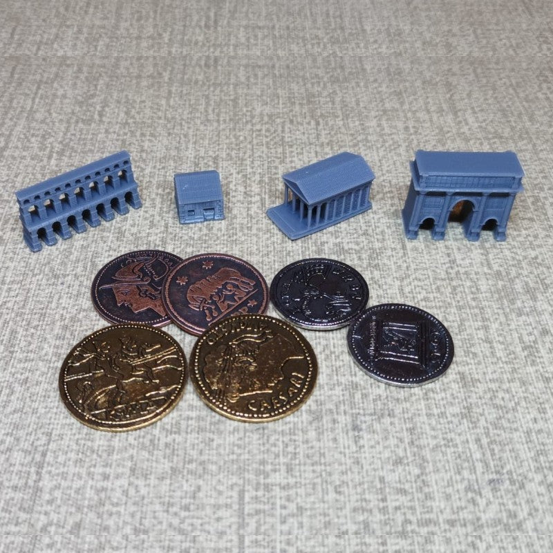 DOMINANCE "Antigua Roma" (set de monedas y miniaturas)