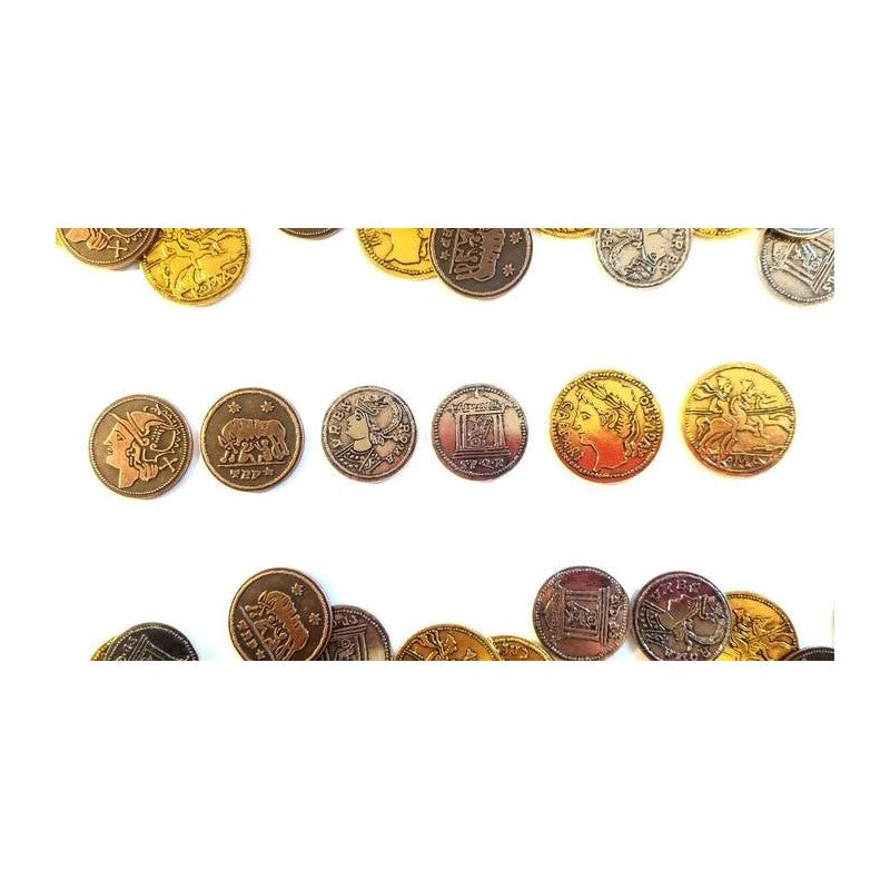 DOMINANCE "Antigua Roma" (set de monedas y miniaturas)