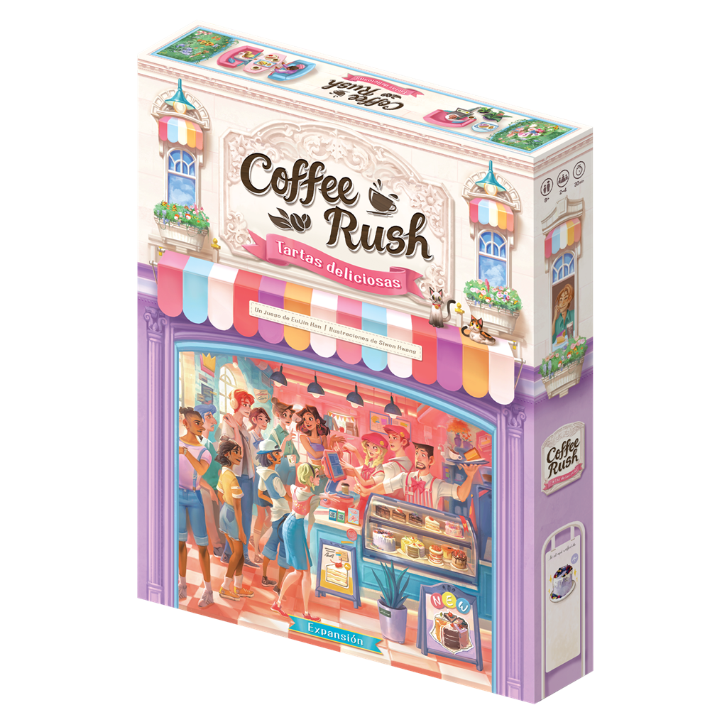 COFFEE RUSH: TARTAS DELICIOSAS (Expansión de Coffee Rush)