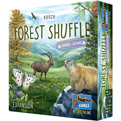 FOREST SHUFFLE: CUMBRES ALPINAS (Expansión para Forest Shuffle)