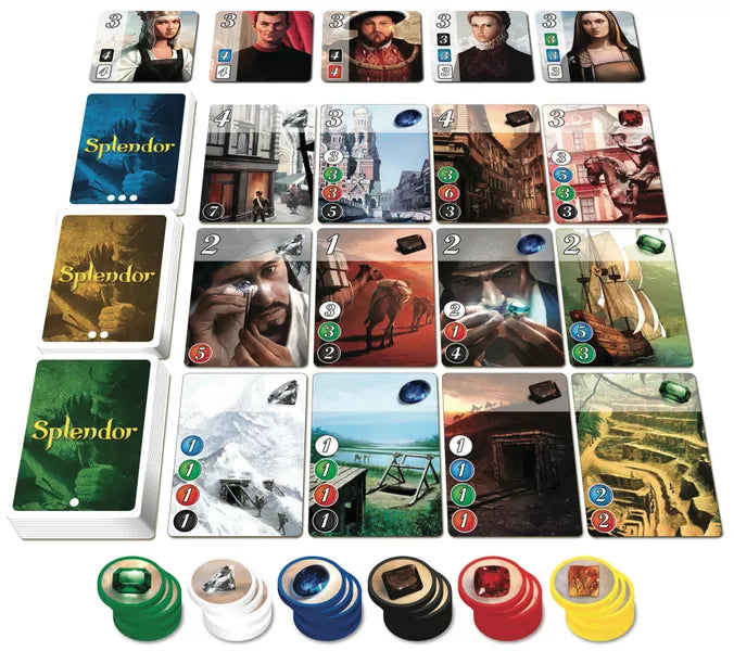 Pack Completo: SPLENDOR + RUTA DE LA SEDA + EL SOL NUNCA SE PONE