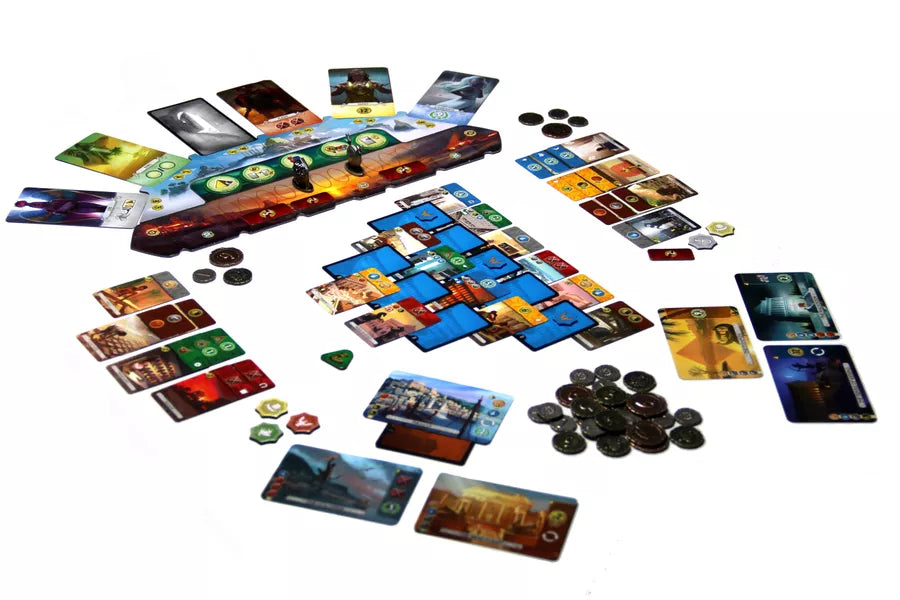 Pack Completo: 7 WONDERS DUEL + PANTHEON + AGORA