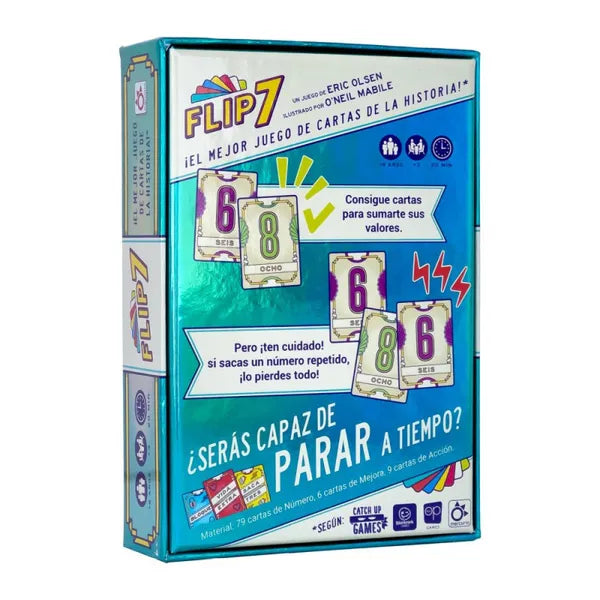 FLIP 7 ¡El mejor juego de cartas de la historia! *