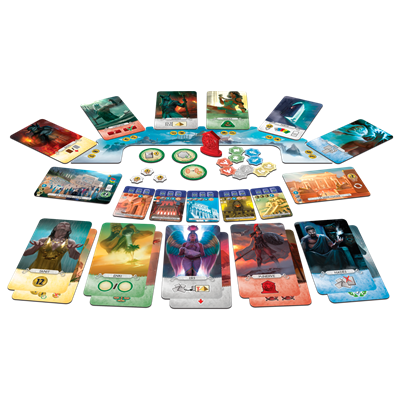 Pack Completo: 7 WONDERS DUEL + PANTHEON + AGORA