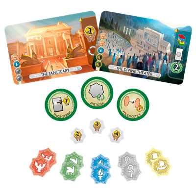Pack Completo: 7 WONDERS DUEL + PANTHEON + AGORA